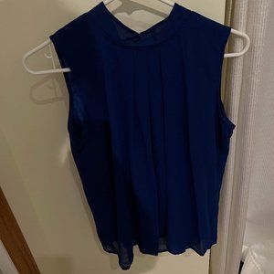 Navy blue blouse